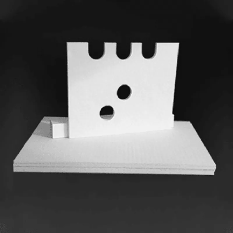 Tablero inorgánico de fibra cerámica de alta temperatura sin humo